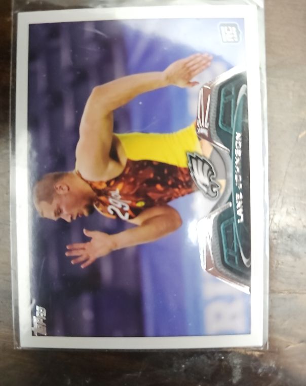 2013 Topps #414 Lane Johnson — front