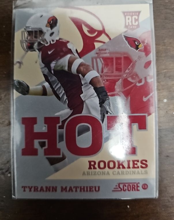2013 Score Hot Rookies #44 Tyrann Mathieu — front