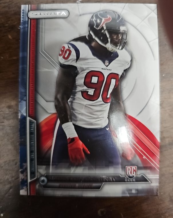 2014 Topps Strata #110 Jadeveon Clowney Rookie Card — front