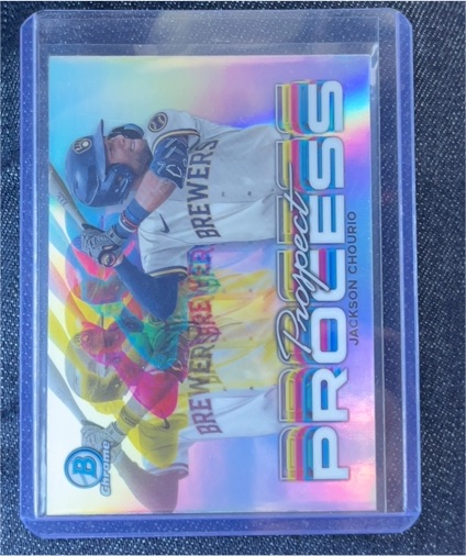 2023 Bowman Chrome #PRP-5 Jackson Chourio — front