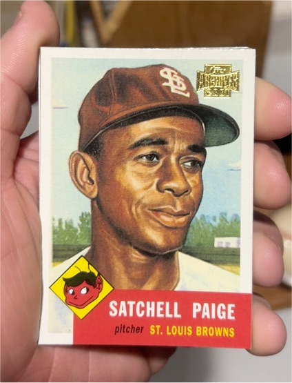 2001 Topps Archives #220 Satchell Paige — front