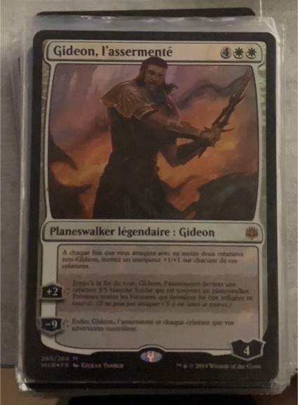 2019 Magic: The Gathering #265 Gideon, the Oathsworn — front