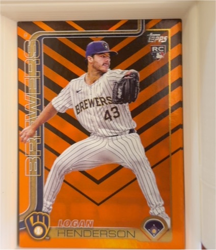 2025 Topps Update #US137 Logan Henderson — front