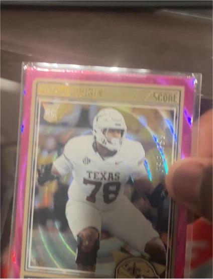 2024 Score Football #78 Texas Player — front