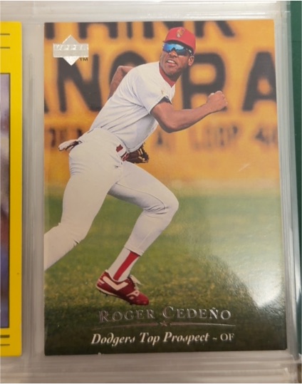 1995 Upper Deck Minors #13 Roger Cedeno Future Stock — front