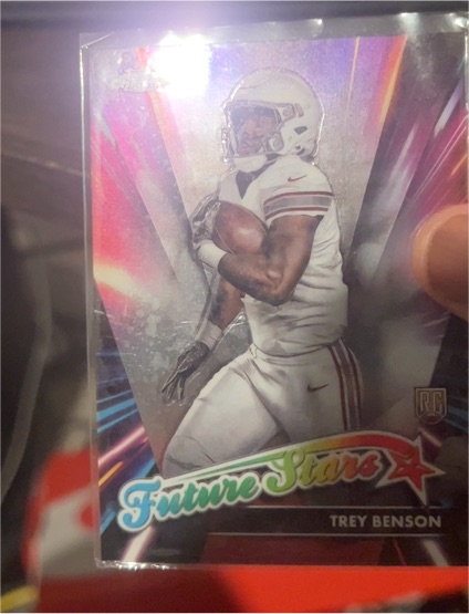 2024 Topps Chrome #FS-15 Trey Benson Future Stars — front