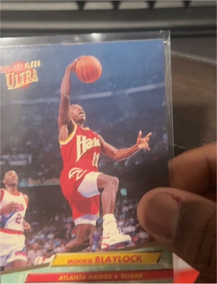 1992-93 Fleer Ultra #221 Mookie Blaylock — front