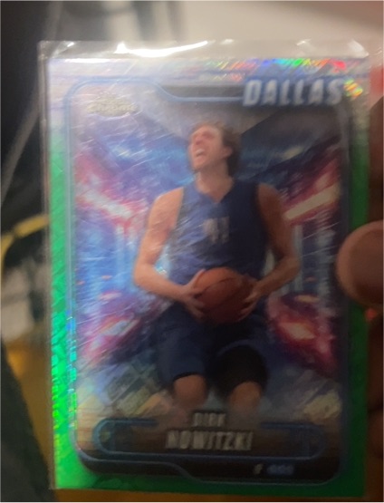 2024-25 Topps Chrome #197 Dirk Nowitzki — front