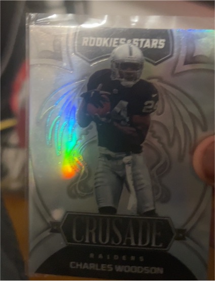2022 Panini Rookies & Stars #CR-29 Charles Woodson Crusade Silver — front
