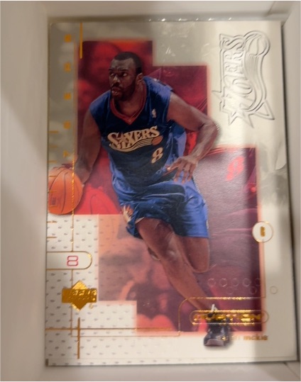 2001-02 Upper Deck Ovation #8 Andre Iguodala — front