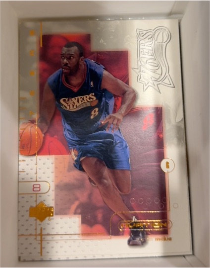 2001-02 Upper Deck Ovation #66 Aaron McKie — front