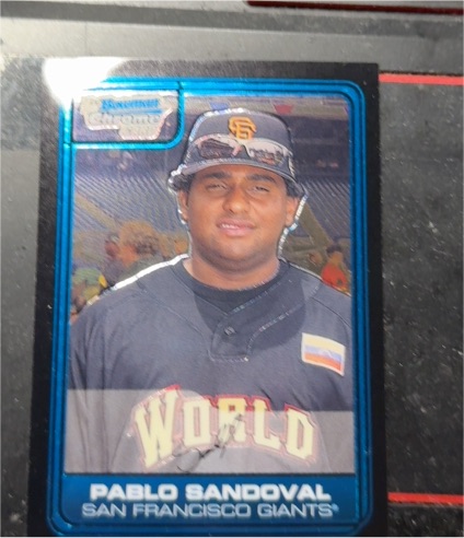 2006 Bowman Chrome Draft Future's Game Prospects #FG6 Pablo Sandoval — front