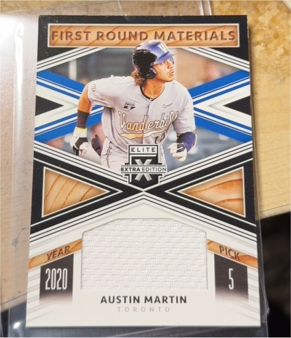 2020 Panini Elite Extra Edition #FRM-AM Austin Martin — front