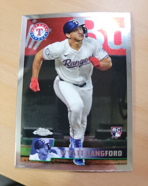2024 Topps Chrome Lids Mitchell & Ness #31 Wyatt Langford — front