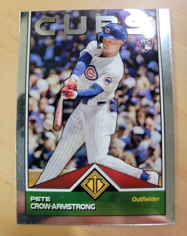 2024 Topps Transcendent #CUBS Pete Crow-Armstrong — front