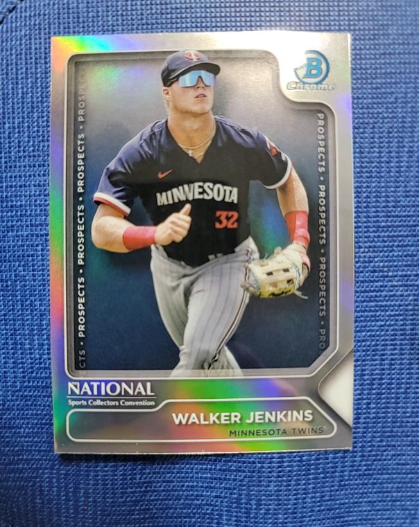 2025 Bowman Chrome #TP-4 Walker Jenkins — front