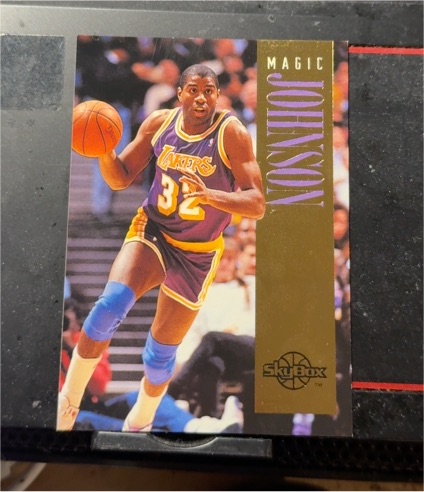 1995 SkyBox #NNO Magic Johnson — front