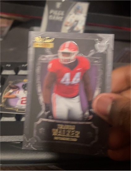 2022 Wild Card Matte Black Weekend Warrior #WW-45 Travon Walker — front