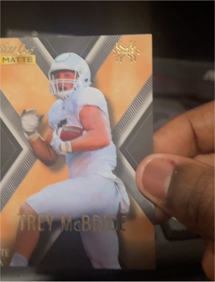 2022 Wild Card Matte #MXP-46 Trey McBride X-Plode — front