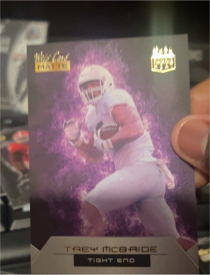 2022 Wild Card Matte Rookie Heat Trey McBride — front