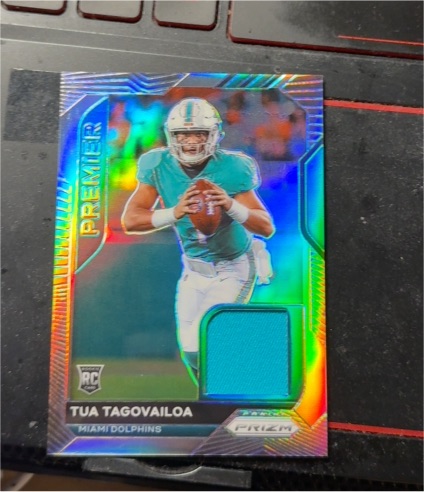 2020 Panini Prizm Premier #2 Tua Tagovailoa — front