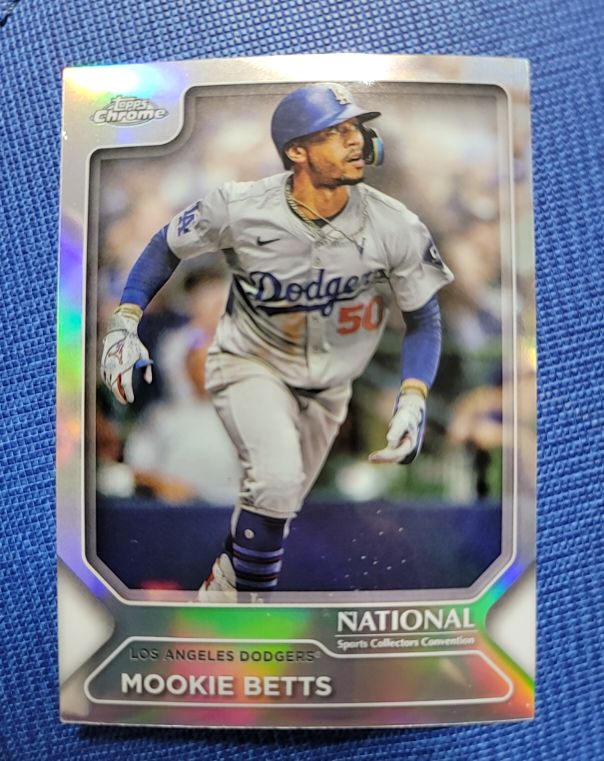 2025 Topps Chrome National Convention #MLB-19 Mookie Betts — front