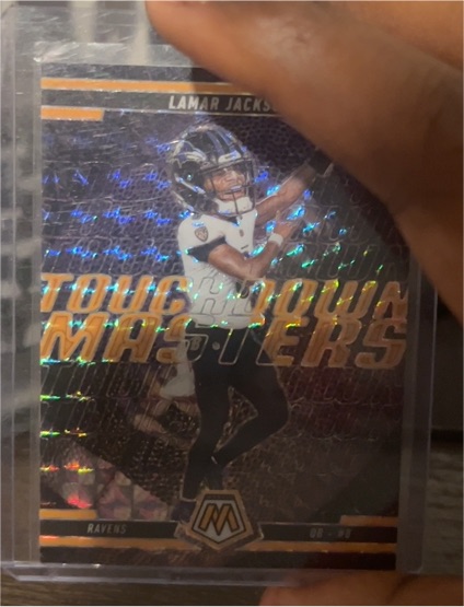 2025 Panini Mosaic Touchdown Masters #5 Lamar Jackson — front