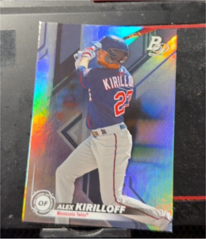 2019 Bowman Platinum Top Prospects #TOP-71 Alex Kirilloff — front