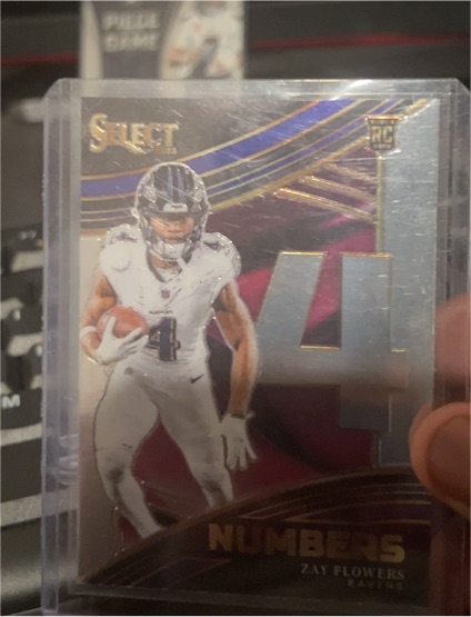 2023 Panini Select Football #NMB-ZFL Zay Flowers — front