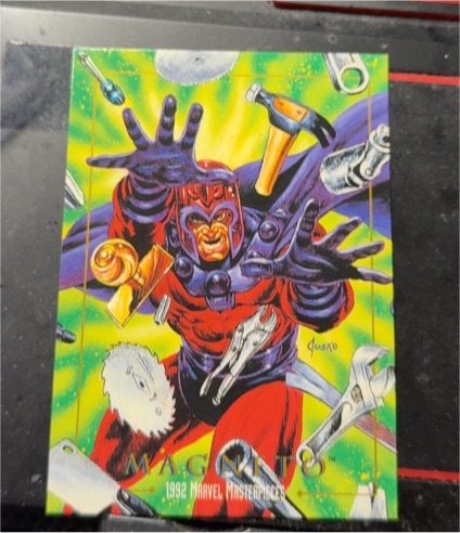 1992 SkyBox Marvel Masterpieces #49 Magneto — front