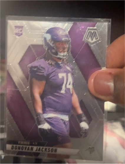 2025 Panini Mosaic #388 Donovan Jackson — front
