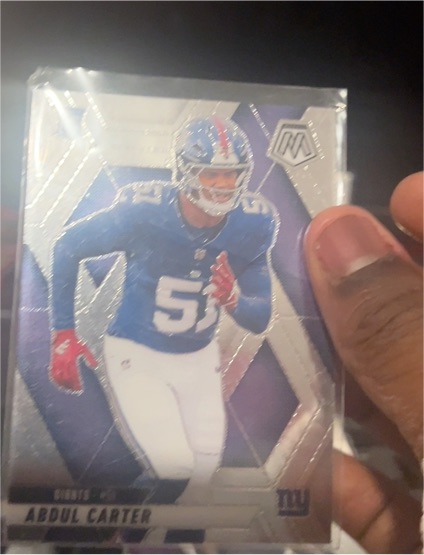 2025 Panini Mosaic #317 Abdul Carter — front