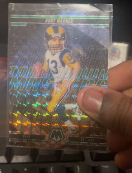 2025 Panini Mosaic Touchdown Masters #19 Kurt Warner — front