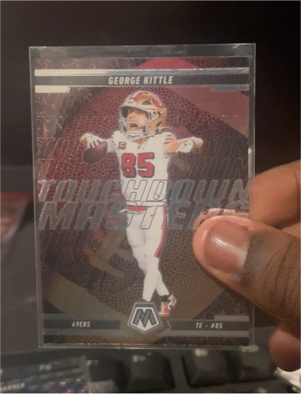 2025 Panini Mosaic Touchdown Masters #14 George Kittle — front