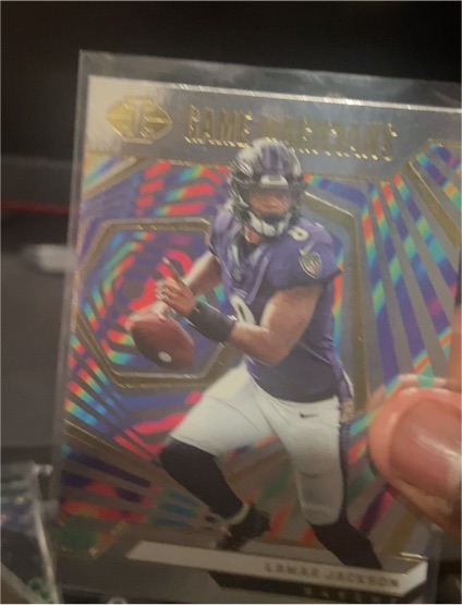 2024 Panini Illusions Game Magicians #6 Lamar Jackson — front