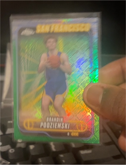 2024-25 Topps Chrome #7 Brandin Podziemski — front