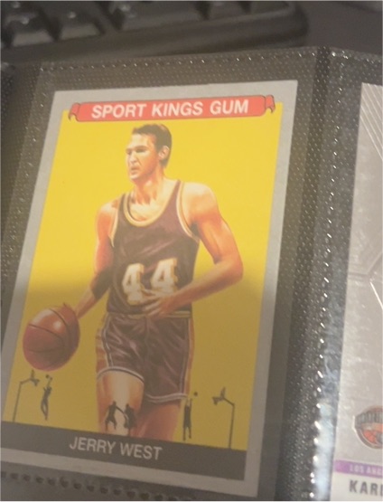2023 Sport Kings Gum #125 Jerry West — front
