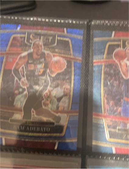 2021-22 Panini Select #59 Bam Adebayo Concourse Blue — front