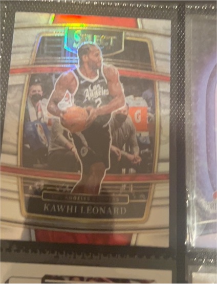 2021-22 Panini Select #20 Kawhi Leonard — front