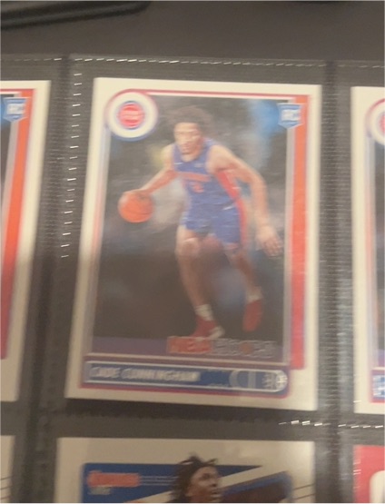 2021-22 Panini NBA Hoops #201 Cade Cunningham — front