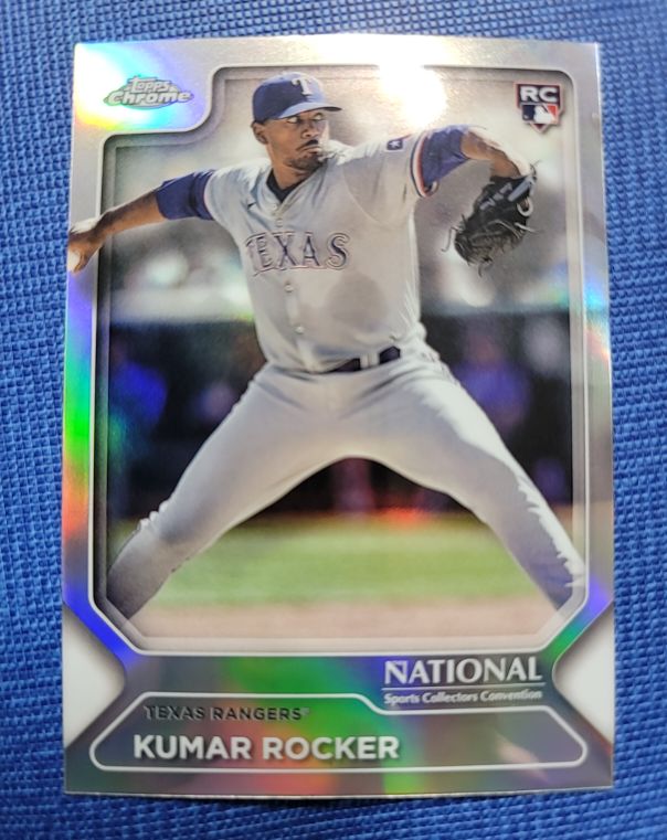 2025 Topps Chrome #MLB-9 Kumar Rocker — front