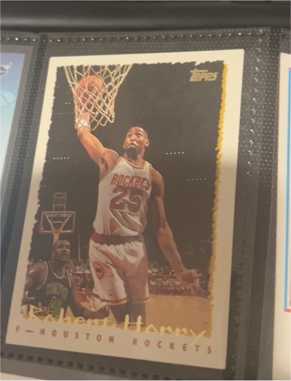 1994-95 Topps #319 Robert Horry — front