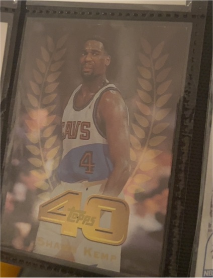 1997-98 Topps Topps 40 #T40-33 Shawn Kemp — front