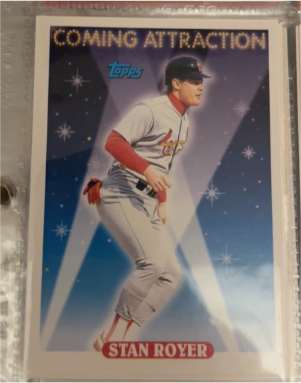 1993 Topps #820 Stan Royer — front