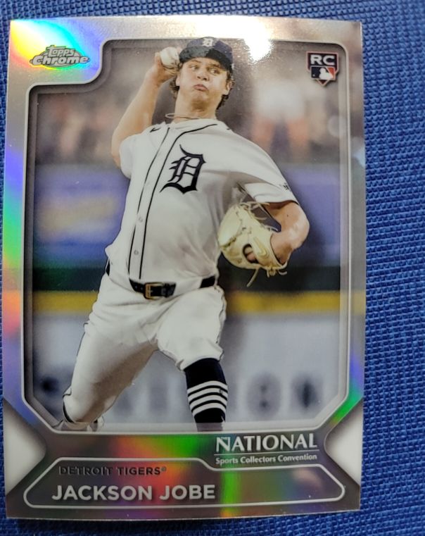 2025 Topps Chrome #MLB-17 Jackson Jobe — front