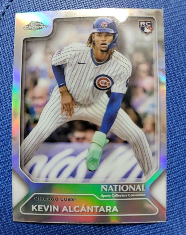 2025 Topps Chrome National #MLB-27 Kevin Alcántara — front