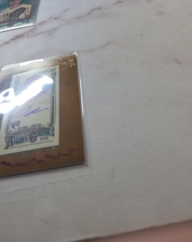 2024 Topps Allen And Ginter #MA-ABE Adrian Beltre Mini Framed Auto — front