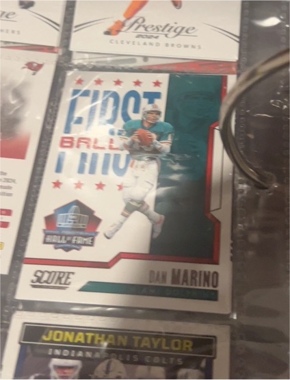 2023 Score First Ballot #10 Dan Marino — front