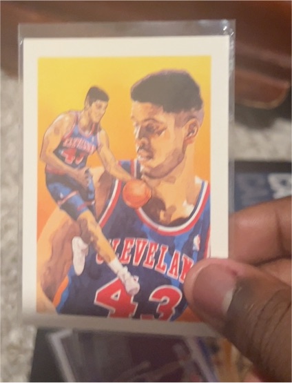 1991-92 Hoops #507 Brad Daugherty Cleveland Cavaliers — front