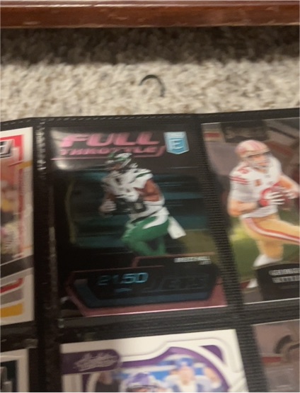 2024 Panini Donruss Elite #13 Breece Hall Full Throttle — front